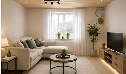 Charming 4-room apartment in a historic building with a garden and many extras, located close to Basel.