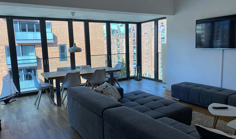 Apartment in HafenCity, with 1 bedroom, located in the Speicherstadt district.