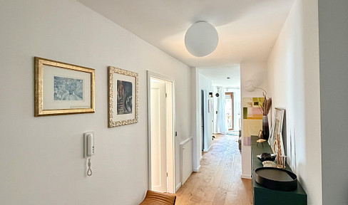 Helle 3,5-Zimmer-Wohnung mit großem Sonnenbalkon in ruhiger Sackgassenlage
