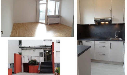 For sale: 1-room apartment in Frankfurt-Sachsenhausen, with balcony, fully renovated, new fitted kitchen, available immediately. (No real estate agent fees.)