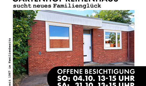 Townhouse in a courtyard development, located in Hannover-Marienwerder.