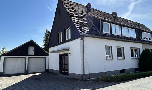 Attractive semi-detached house in a very quiet location in Bergkamen-Rünthe.