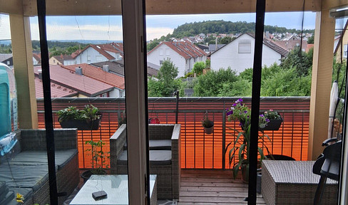 Dachgeschosswohnung mit Weitblick