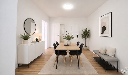 Erstbezug nach Renovierung – attraktive 55-m²-Wohnung in Heerdt