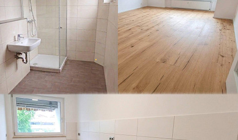 Renovated 2-room apartment; balcony with a view of greenery, located in a quiet area, 1 km to the city center.
