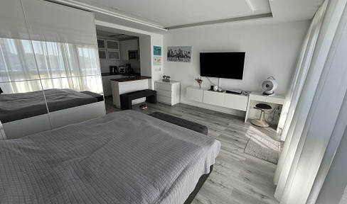 Modernes und vollmöbeliertes Studio in Frankfurt am Main