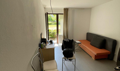 Geschmackvolle Wohnung mit einem Zimmer sowie Terrasse und EBK in Mainz