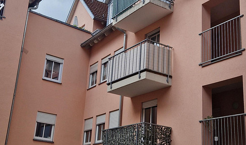 Schöne Wohnung direkt im Zentrum Meiningens - Ruhige Lage in gepflegter Wohnanlage