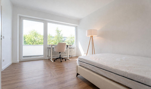 Investment property in Münster-Wienburg, consisting of a shared apartment, offering a gross yield of 6%, and available without commission.