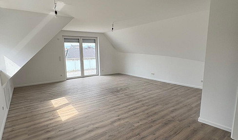 2.5-room apartment in a new building in Dortmund-Wickede, with a balcony and garage.