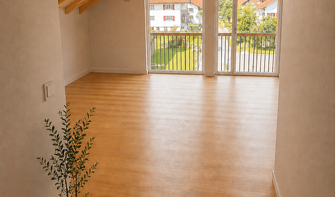 Erstbezug im Allgäu am Grüntensee – WHG 7 Hochwertige Dachgeschosswohnung mit Bergblick