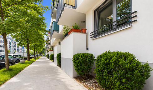 Privatverkauf – Stilvolle Gartenwohnung mit Tiefgarage in begehrter Münchner Lage