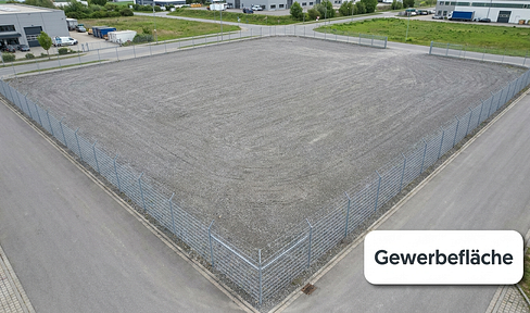 Gravel area near Aschaffenburg / Rhein-Main region – up to 6,000 square meters.