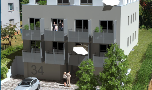 Furnished one-bedroom apartment in a high-quality new building, featuring a built-in kitchen.