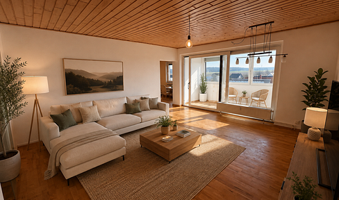 Helle 3,5–4-Zimmer-Wohnung mit Loggia & Stellplatz | 90 m² | provisionsfrei