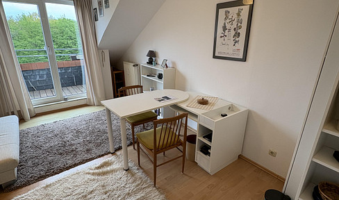 Vollausgestattete Wohnung mit Küche und Balkon