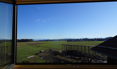 4 Zi.Whg. in Nettelkofen mit Südlage mit Bergblick und in 15 Min. in München mit dem Schnellzug
