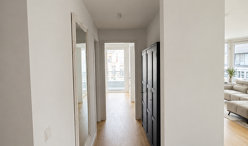 Penthouse-Wohnung mit Blick auf den Markt