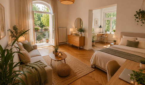 Premium apartment with balcony in Coburg – 26.4 m²