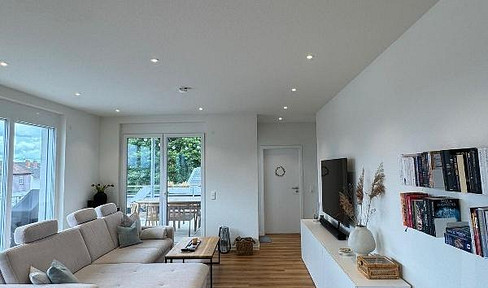 Luxury 4.5-room penthouse apartment for rent, located in a quiet area in Schwanau - Ottenheim!