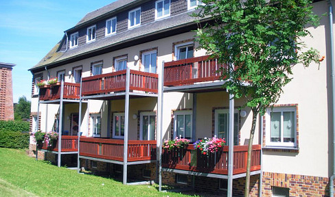 Newly renovated: very pleasant 3-room apartment with balcony on the ground floor.
