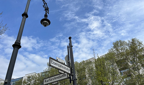 Gepflegte 1,5-Zimmer-Wohnung, Top-Lage in Berlin-Wilmersdorf nahe Kurfürstendamm, PROVISIONSFREI