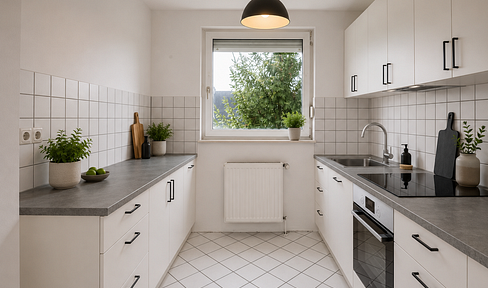 Central location, new kitchen, bright apartment, 3 rooms.