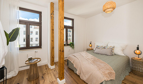*Wow! 4-Zimmer Altbau im Leipziger Waldstraßenviertel | Provisionsfrei | Erstbezug*