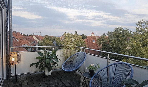 Maisonette-Wohnung in Osnabrück-Weststadt – mit großem Balkon