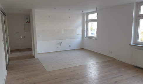 Attraktive, sanierte 75 m² Wohnung (Zweitbezug) mit Tageslichtbad und offener Wohnküche in Köthen