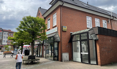 Small office, shop, and practice space for rent in the city center of Lauenburg.