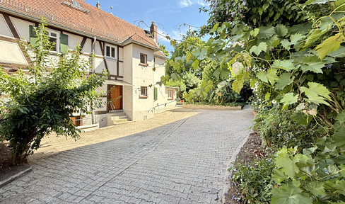 Traumhaftes Fachwerkhaus mit großem Grundstück und Terrasse