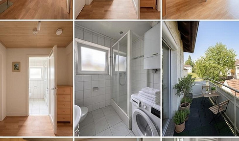 Lichtdurchflutete 2-Zimmer-Wohnung mit Balkon, modernem Bad & Top-Anbindung in Wiesbaden-Schierstein