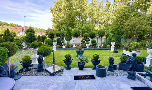 Elegante 2-Zi.-Garten-Whg mit vielen Extras - Nähe S-Bahn Stein - gegenüber Neukirchpark