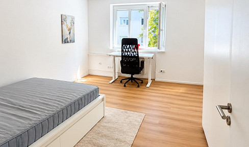 Student room in Wöhrd: 15 m², fully furnished, 800 meters from the Technical University, €599 per month including utilities (electricity).