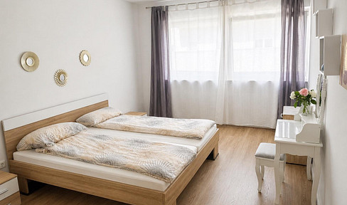 Furnished 2-room apartment with balcony, centrally located in Neu-Isenburg.