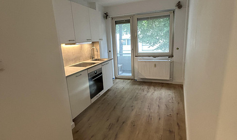 1,5-Zimmer-Wohnung | Erstbezug nach Sanierung | 2 Balkone |  Tageslichtbad | hochwertige Einbauküche