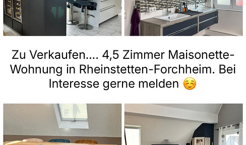 4.5-room maisonette apartment.