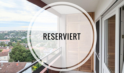 Einladung in dein/euer neues Zuhause (2 Zi, 6. Stock, Aufzug, Balkon, Stellplatz, EBK)