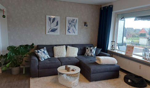 Helle Wohnung mit Balkon direkt am Deich - 2,5 Zimmer, 61qm