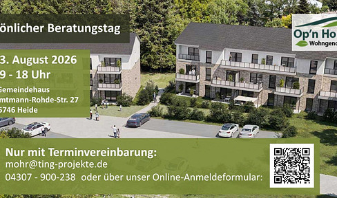 Op'n Holm - 4-Zimmer - Süd-West-Terasse - private Wohngenossenschaft