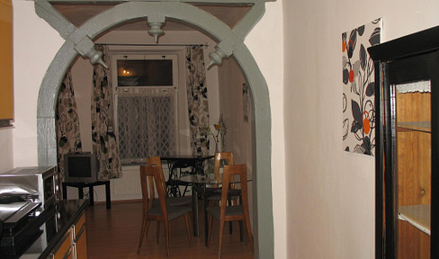 2-Zimmerwohnung teilmöbliert ca. 60 m² im EG mit Wohnraumküche und Freisitz