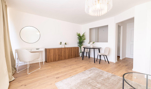 Möblierte 1-Zimmer-Wohnung mit großzügigem Balkon in München-Ramersdorf