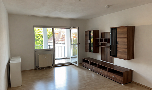 Helle 1-Zimmer-Wohnung im Zentrum von Bruchsal mit Blick ins Grüne