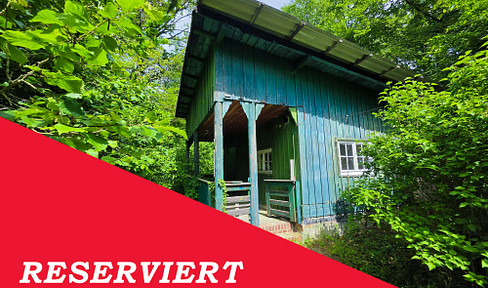 Reserved: Historic cottage in a private forest retreat, located in the "Frau Holle" region.