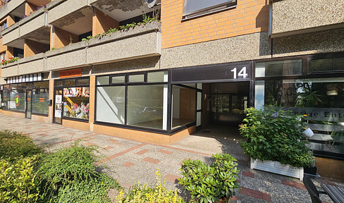 Helle Ladenfläche / Büro mit Schaufenster · 65 m² · direkt am Bahnhof Bad Bevensen · provisionsfrei
