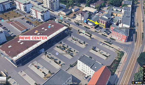 210 square meters of office, medical practice, or retail space – located in a high-traffic area at the REWE Center in Cottbus.