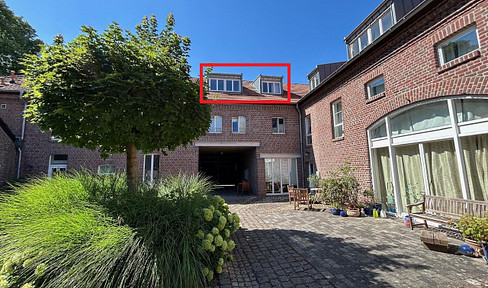 Helle und ruhige 2- Zimmer Wohnung in schönem modernisiertem Vierkanthof in Viersen-Helenabrunn