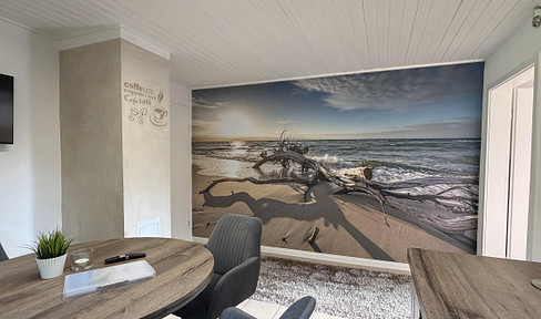 Komplett sanierte, vollausgestattete Souterrain- Wohnung zum Wohnen auf Zeit mit Pauschalmiete
