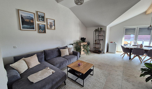 Hochwertige 3 Zimmer Wohnung mit großem Balkon in Essenbach/Mirskofen